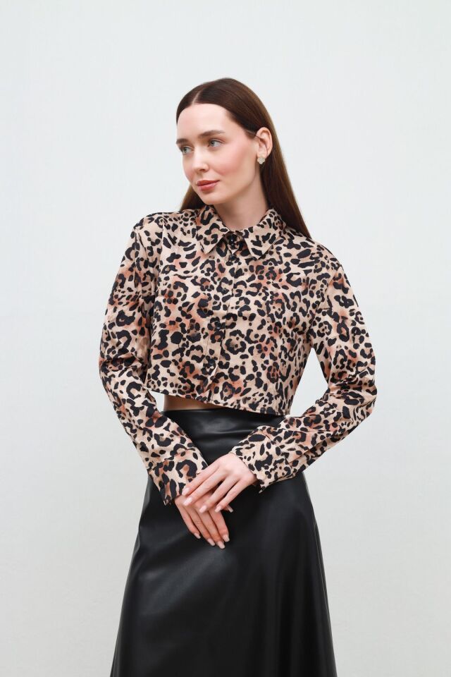 leopar gömlek
