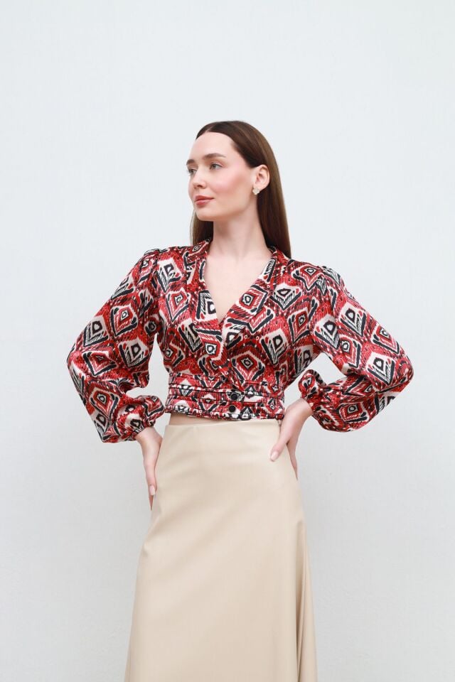 suni deri etek ekru - 40