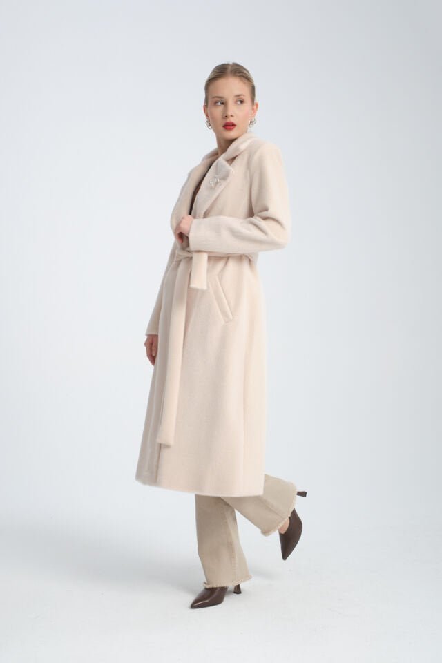 Fox Kumaş Kaşe Kaban