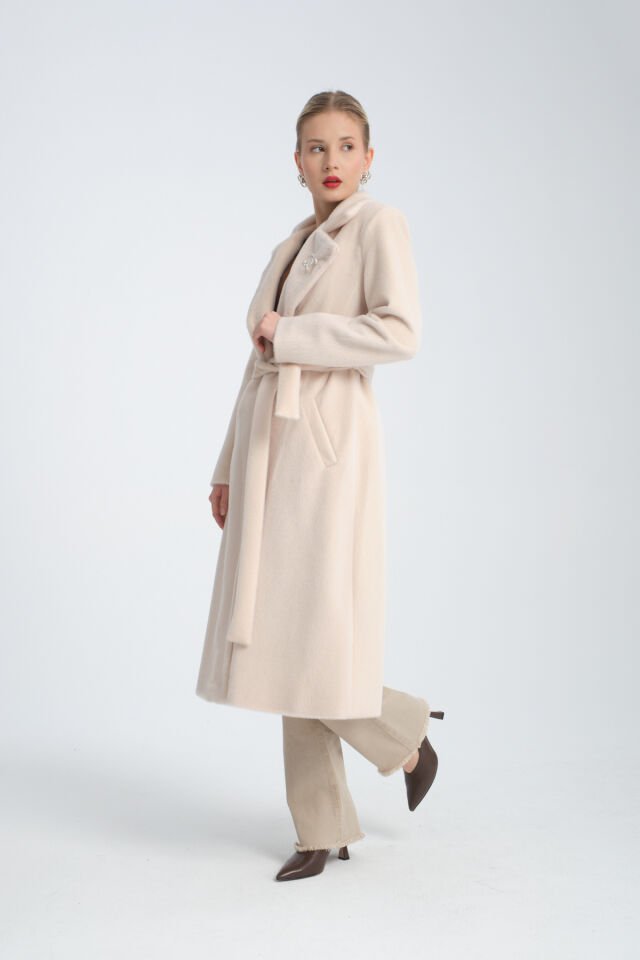 Fox Kumaş Kaşe Kaban