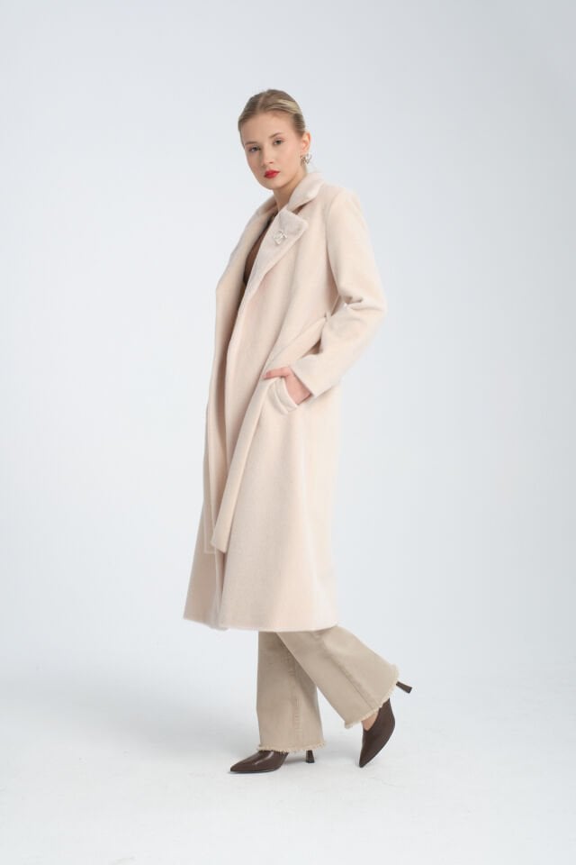 Fox Kumaş Kaşe Kaban