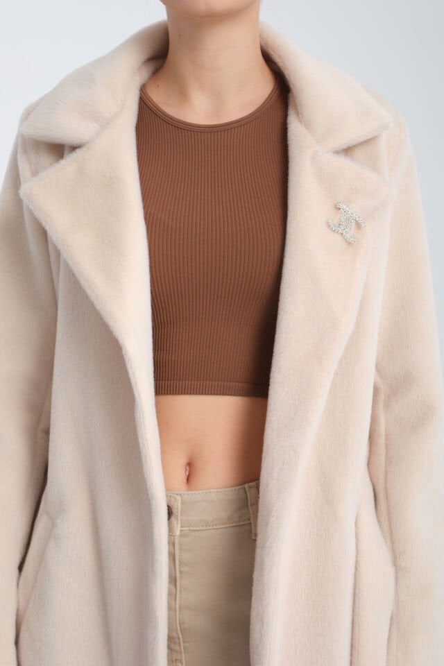 Fox Kumaş Kaşe Kaban